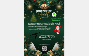 Rencontre de Noël. Inscription avant le 30 novembre.