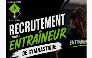 Recrutement entraîneur en CDD à partir de septembre 2026
